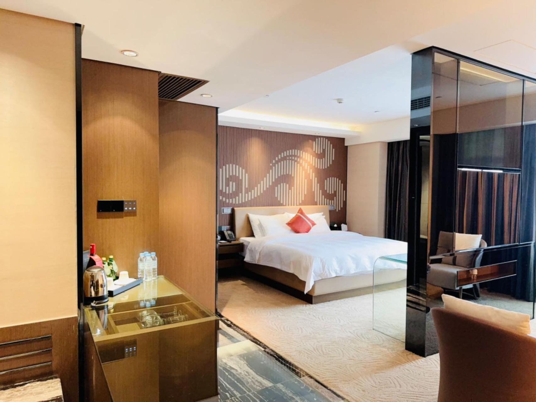 Guangzhou Baiyun Hotel Exteriér fotografie Deluxe room