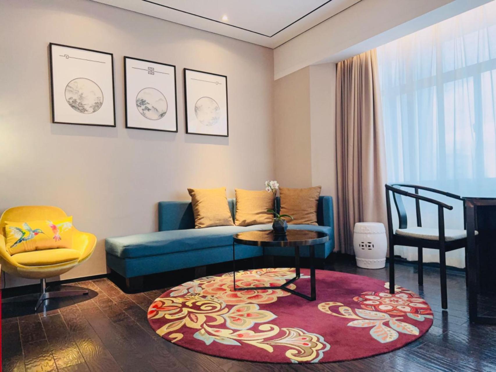 Guangzhou Baiyun Hotel Exteriér fotografie A living room in a hotel