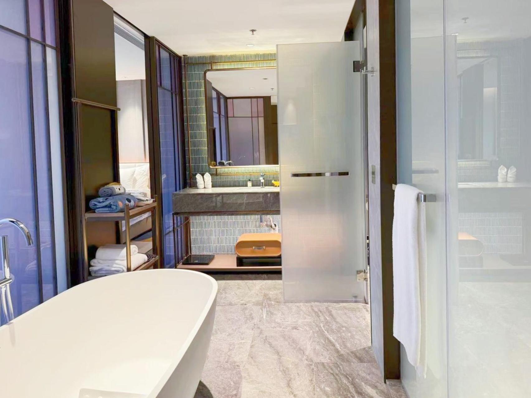 Guangzhou Baiyun Hotel Exteriér fotografie Bathroom